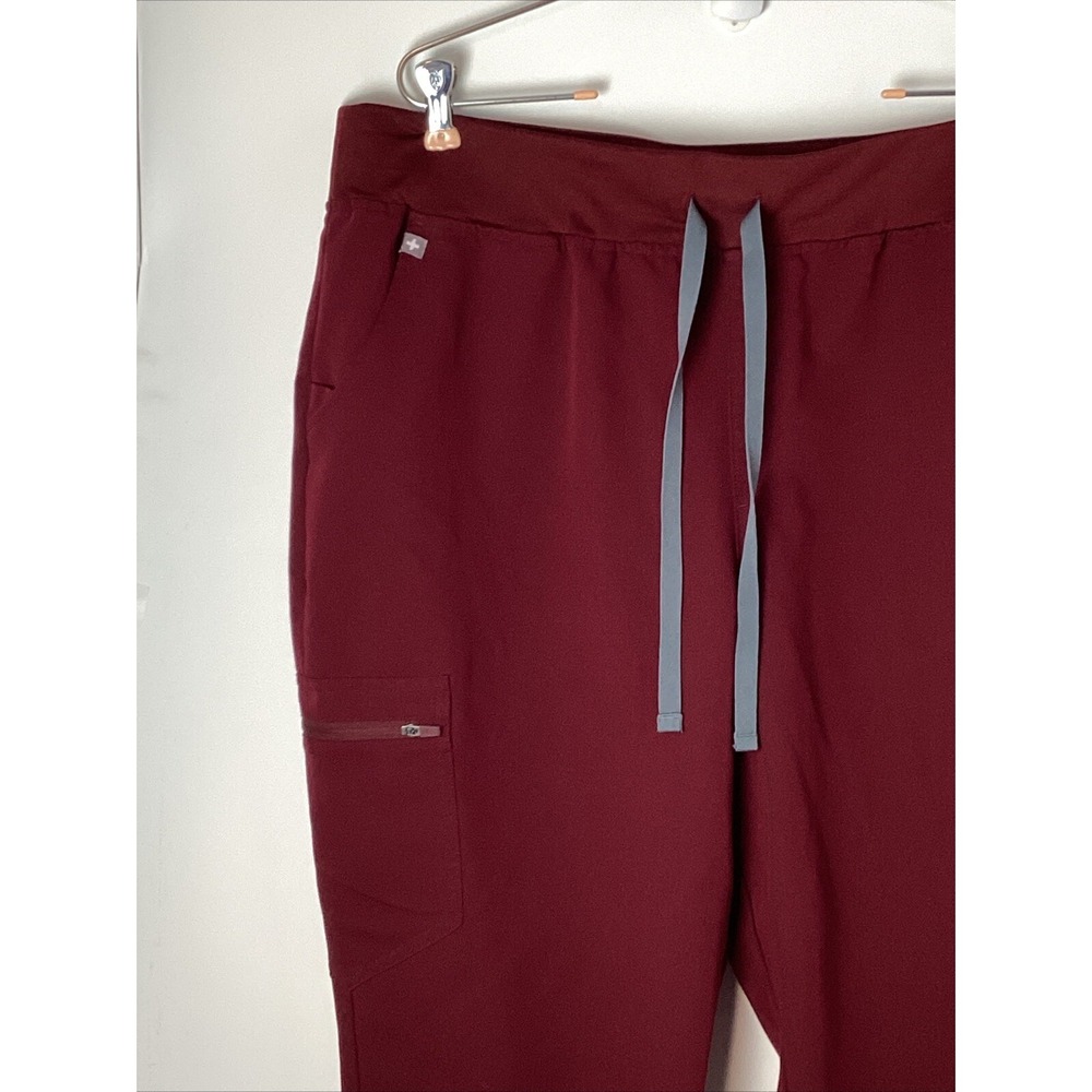 Figs Technical Collection Set Women's Burgundy Size XXL Top Jogger Pants XXL-P - Picture 11 of 16